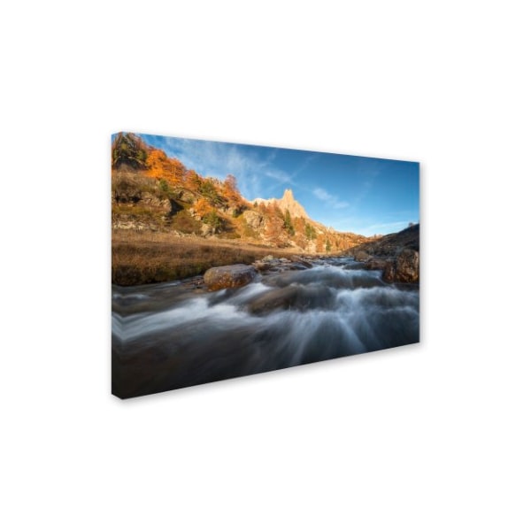 Mathieu Rivrin 'Valley Of Light' Canvas Art,16x24